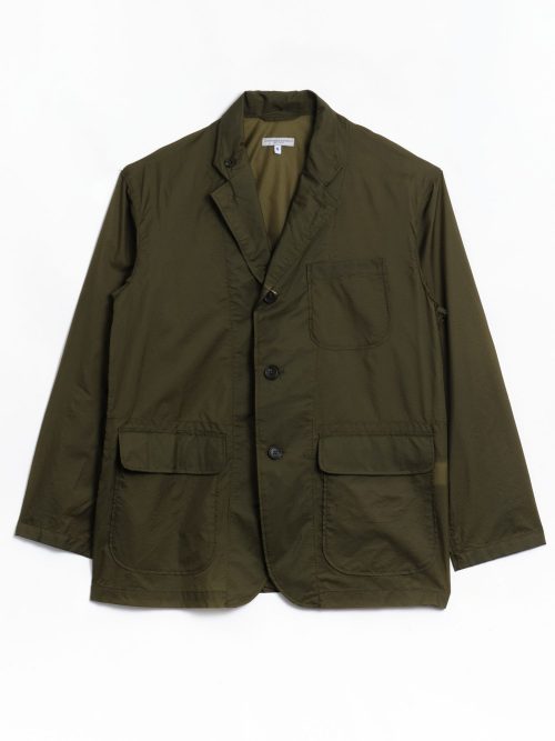 Engineered Garments Loiter Jacket - Olive Nylon