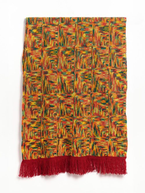Nicholas Daley Hand Knitted Roots Shawl