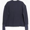 Nicholas-Daley_10475_146.jpg Nicholas Daley Waffle Crewneck - Navy, view 2