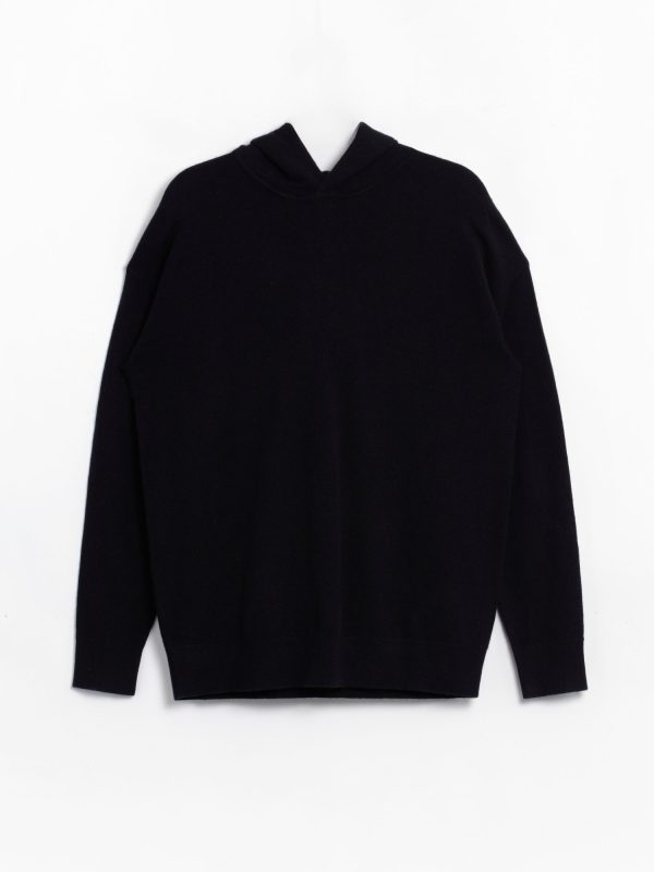 Tibi_10074_106.jpg Tibi Washable Cashmere Easy Mens Hoodie