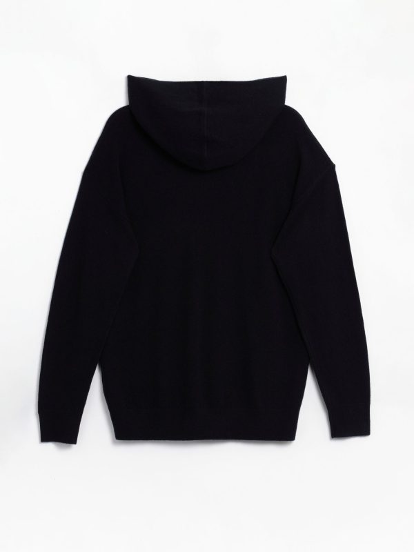 Tibi_10074_109.jpg Tibi Washable Cashmere Easy Mens Hoodie, view 2
