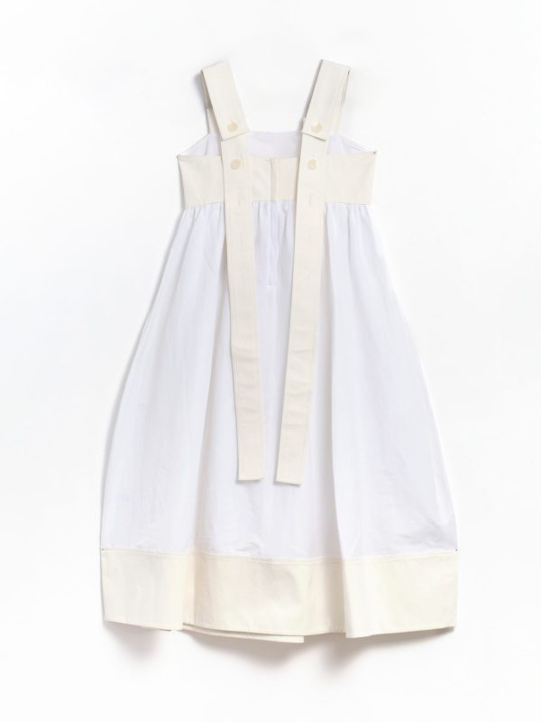 Tibi Linen Cotton Voile Sculpted Dress, view 2