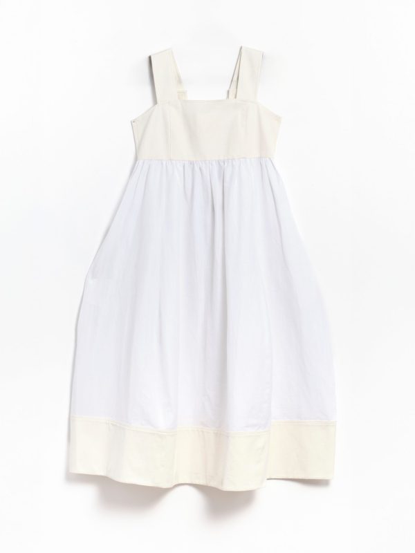 Tibi Linen Cotton Voile Sculpted Dress