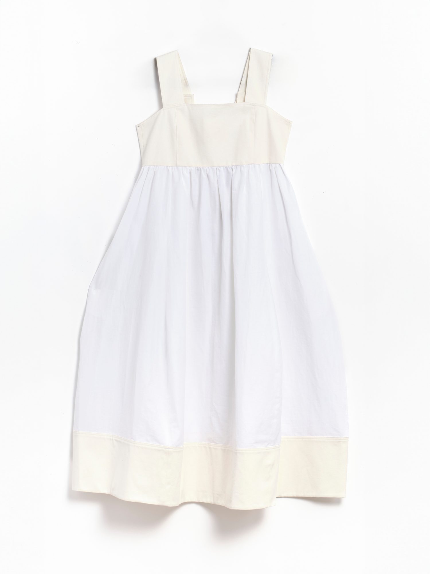 Tibi Linen Cotton Voile Sculpted Dress Tibi Linen Cotton Voile Sculpted Dress