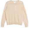 Paychi Guh Baby Cashmere Crew - Heather Oat