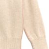 Paychi Guh Baby Cashmere Crew - Heather Oat, view 2