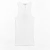 Tibi Circular Fine Rib T Tank