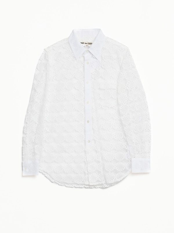 Comme des Garçon Eyelet Button-Up, view 2