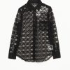 Comme des Garçon Eyelet Button-Up