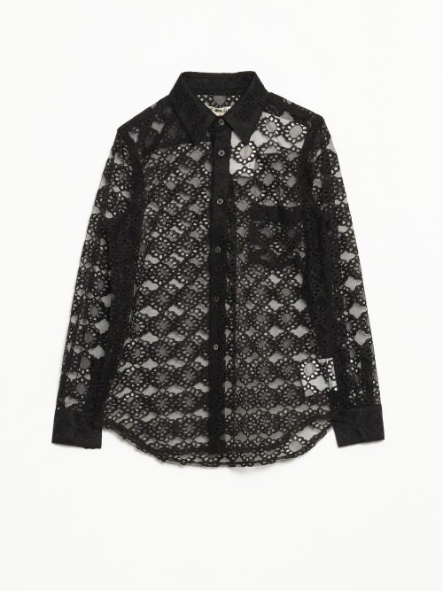 Comme des Garçon Eyelet Button-Up