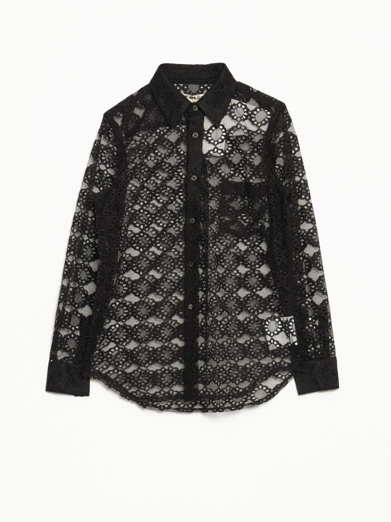 Comme des Garçon Eyelet Button-Up
