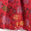 Comme des Garçons Floral-Jacquard A-Line Midi Skirt, view 3