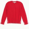 Comme des Garçons Sweater with Tulle Overlay