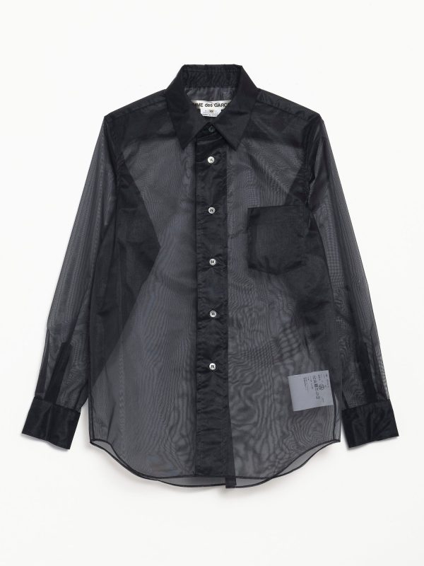 Comme des Garçons Crispy Organy Button-Up
