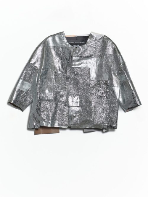 Comme des Garçons Junya Watanabe Leather Patchwork Jacket