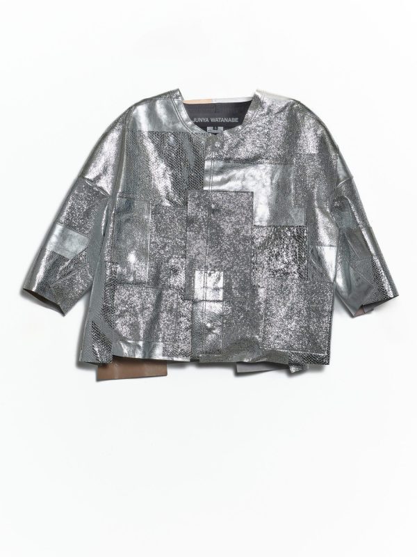 Comme des Garçons Junya Watanabe Leather Patchwork Jacket