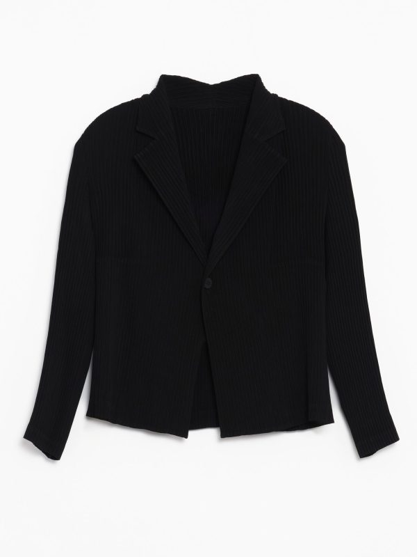 Issey Miyake Hatching Pleats Jacket