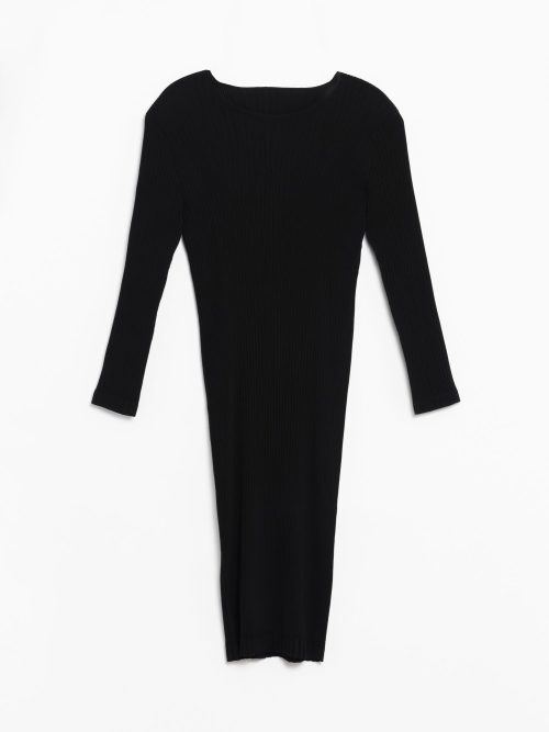 Issey Miyake Hatching Pleats Dress