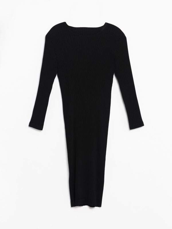 Issey Miyake Hatching Pleats Dress