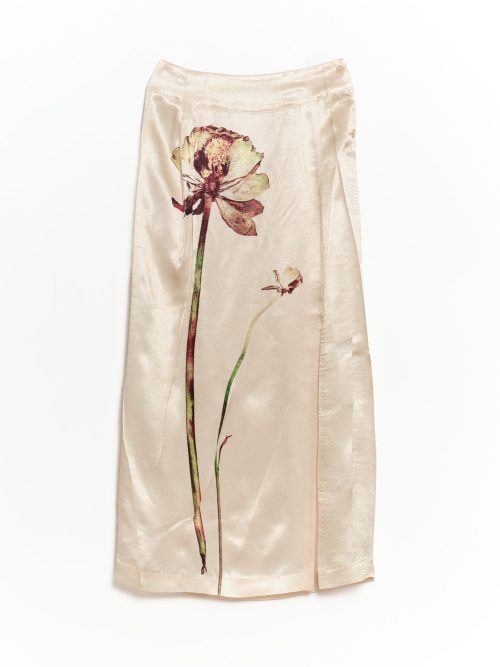 Issey Miyake Pressed Flora Skirt