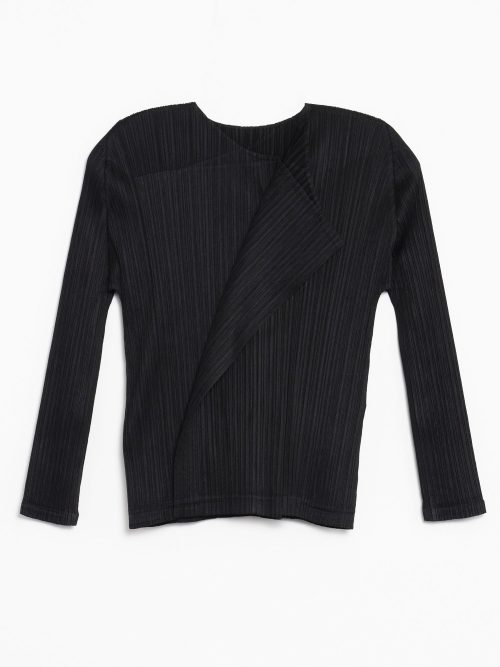 Issey Miyake Pleats Please Light Wave Shirt