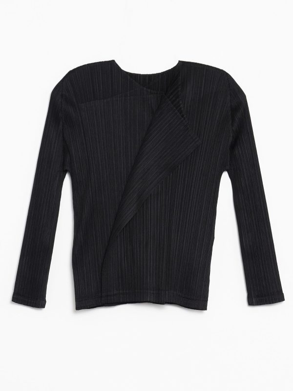 Issey Miyake Pleats Please Light Wave Shirt
