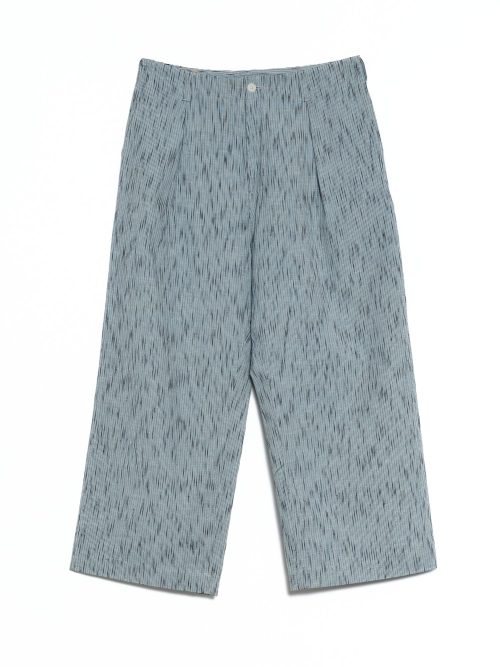 Kuon Aizome Slub Wide Trouser