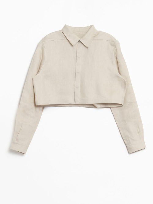 Rick Owens Cropped Outershirt - Dinge