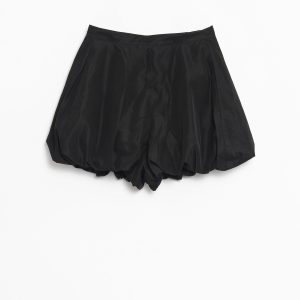 Tibi Italian Sporty Nylon Bubble Short