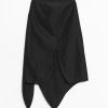 Tibi Italian Sporty Nylon Tie Skirt, view 2