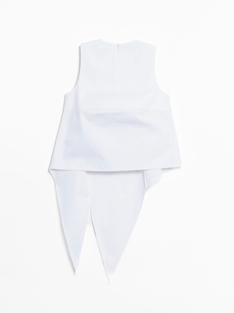 Tibi Bio Twill Easy Tie Top