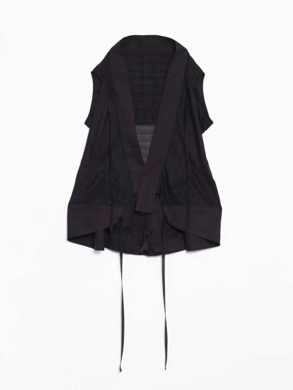 Yeung Chin Crop Vest Jacket, view 2
