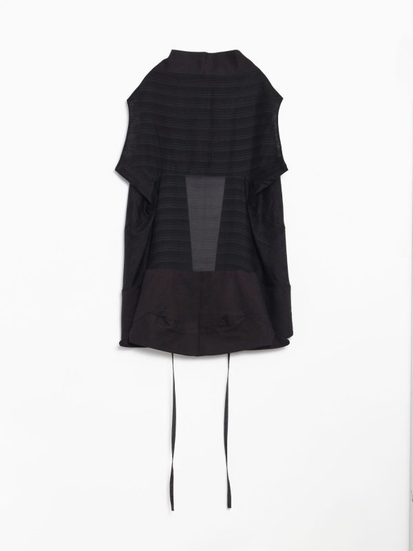 Yeung Chin Crop Vest Jacket, view 3