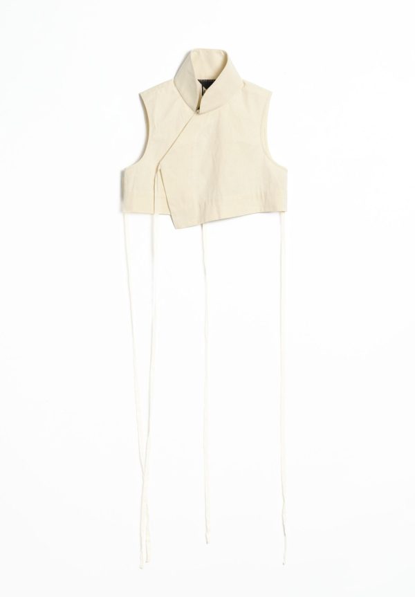 Yeung Chin Cheongsam Cropped Shirt, view 2
