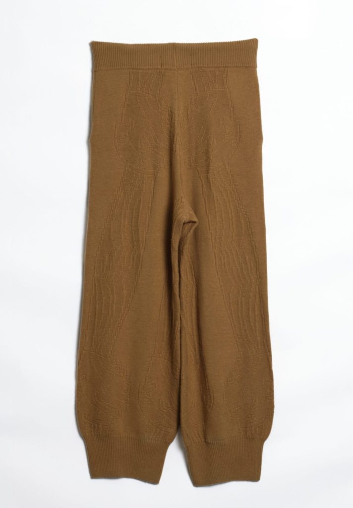 Mai-Gidah Drawstring Knitted Trousers with 2 Pockets
