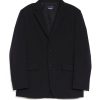Comme des Garçon Homme Black Snap Button Blazer