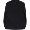 Comme des Garçon Homme Black Snap Button Blazer, view 2