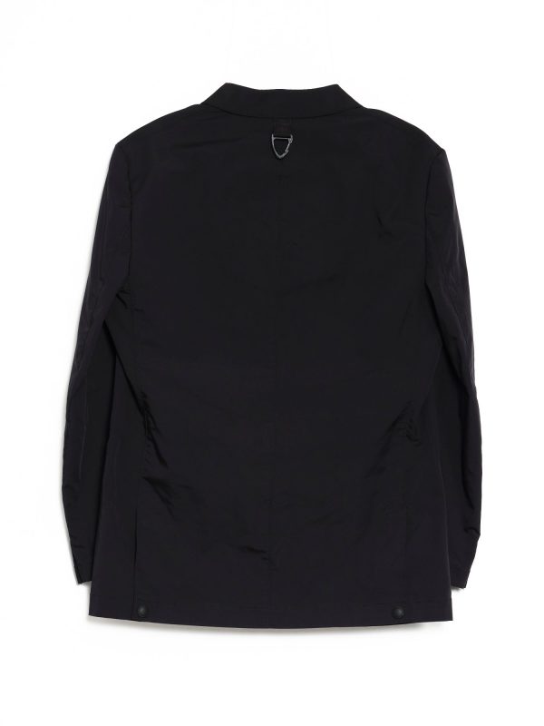 Comme des Garçon Homme Black Snap Button Blazer, view 2