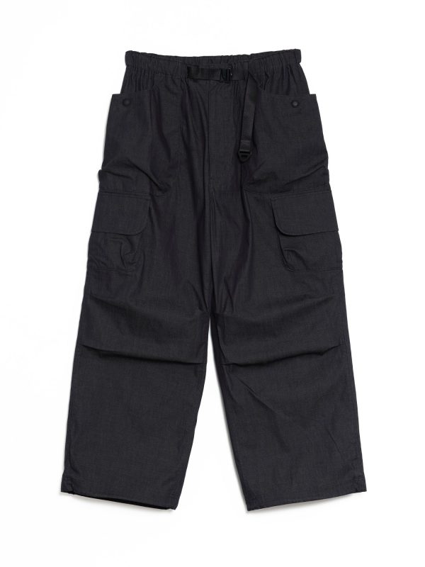 Comme des Garçon Homme Elastic Waist Black Trouser, view 3