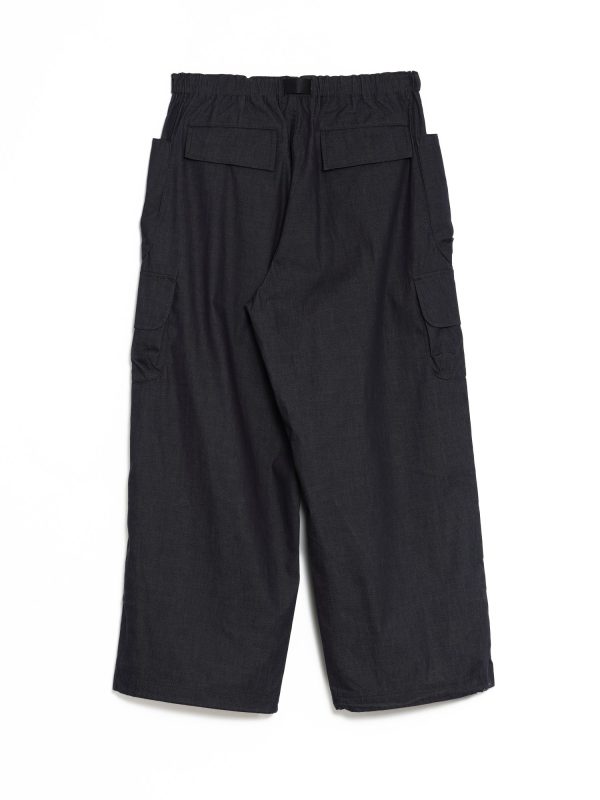 Comme des Garçon Homme Elastic Waist Black Trouser, view 4