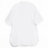 Comme des Garçon Homme Short-Sleeve Embroidered LogoButton Down, view 3