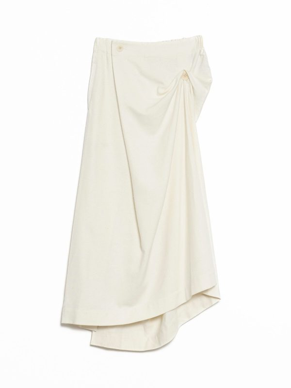 Issey Miyake Rustic Silk Skirt, view 2