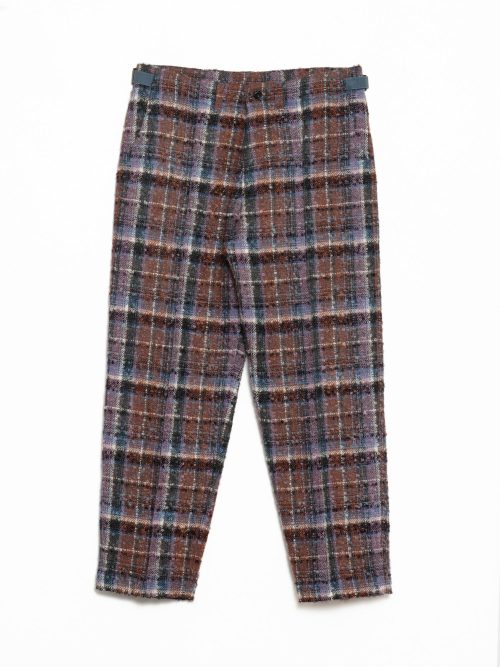 Nicholas Daley 70's Trouser- Purple Mohair