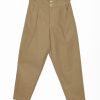Nicholas Daley Pleated Trouser - Khaki