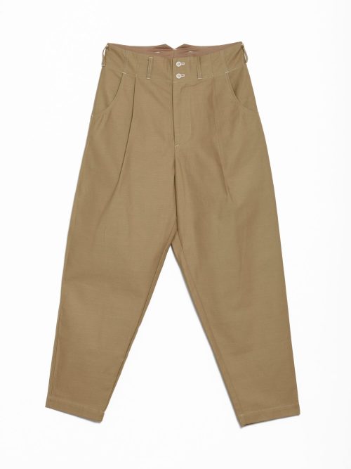 Nicholas-Daley_433067y_065.jpg Nicholas Daley Pleated Trouser - Khaki