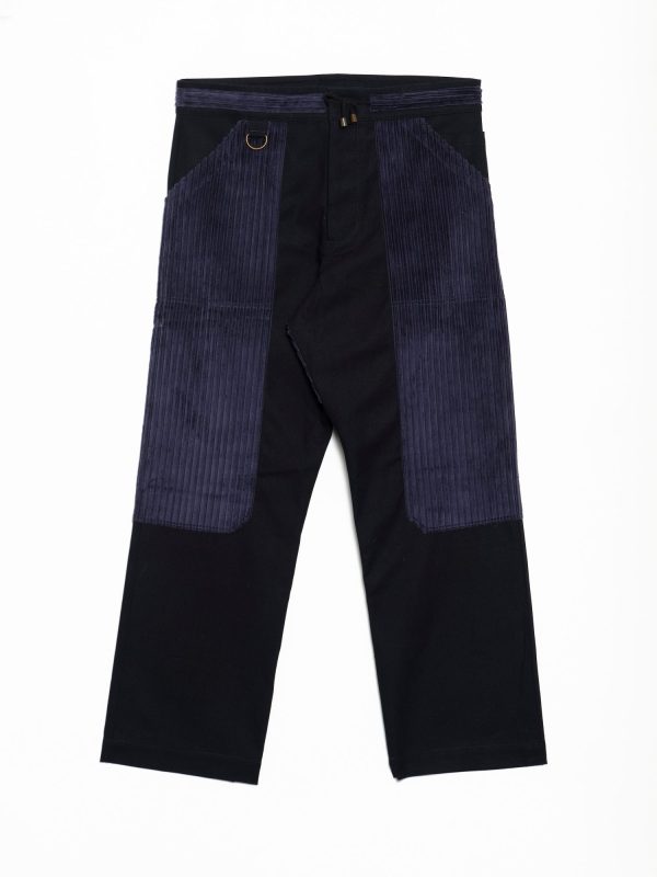 Nicholas Daley Pullcord Trouser- Navy