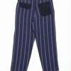 Nicholas Daley 70's Trouser - Navy Linen
