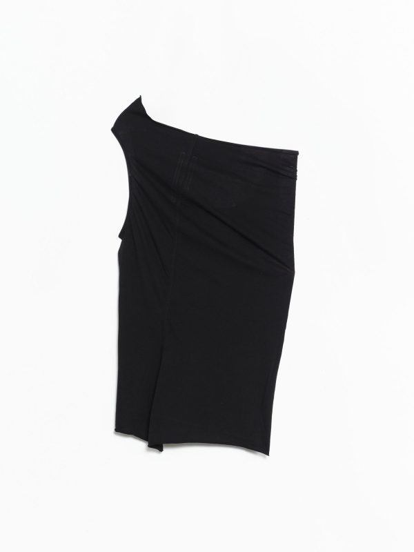 Rick Owens Athena T - Black Cashmere Blend Jersey, view 2