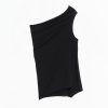 Rick Owens Athena T - Black Cashmere Blend Jersey