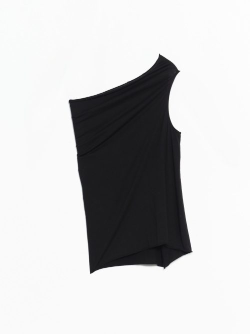 Rick Owens Athena T - Black Cashmere Blend Jersey